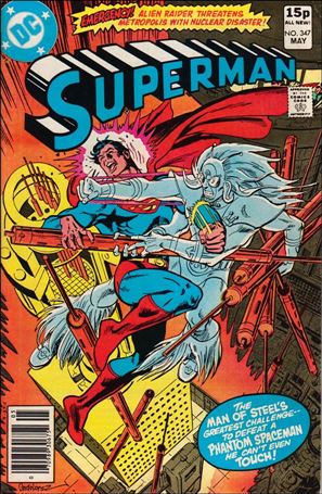 Superman (1939) issue 347-B UK Price Cover