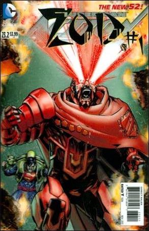 Action Comics (2011) issue 23.2 Zod 3D Cover