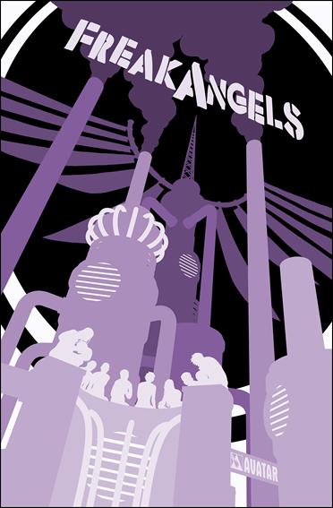 FreakAngels issue 6-B Signed Edition 1/1000