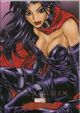 2008 Marvel Masterpieces: Series 2 (Base Set) card 5 Black Queen
