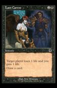Magic the Gathering: Apocalypse (Base Set) card 41 Last Caress