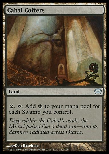 Magic the Gathering: Planechase (Base Set) card 132 Cabal Coffers