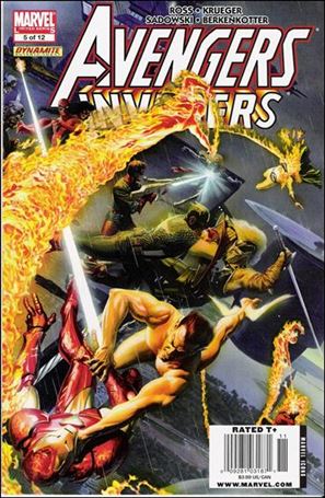 Avengers/Invaders issue 5-E Newsstand Edition / Price Variant