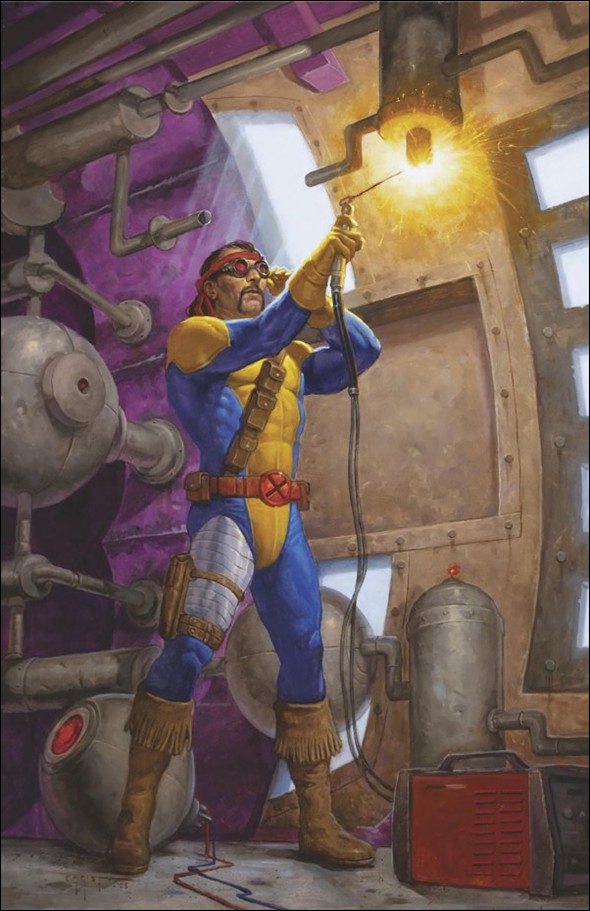 X-Force (2024) issue 9-D Erik M. Gist Virgin 1:50 Cover