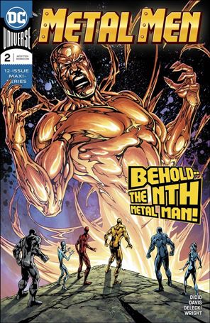 Metal Men (2019) issue 2 Shane Davis Cover