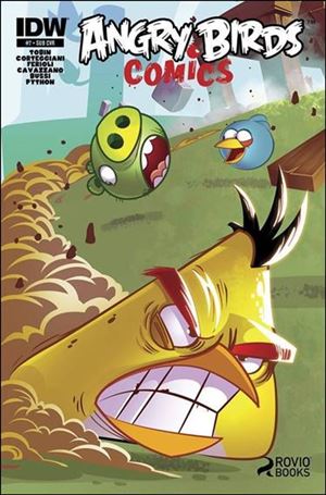 Angry Birds Comics (2014) issue 7-B Jarrod Gecek Subscription Cover