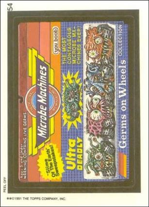 Wacky Packages (Base Set) card 54 Microbe Machines