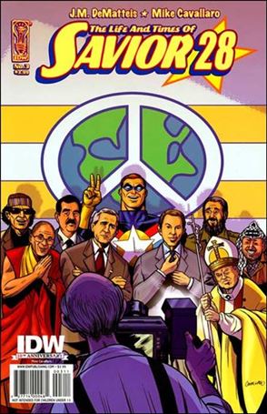 Life and Times of Savior 28 issue 3 Mike Cavallaro Cover