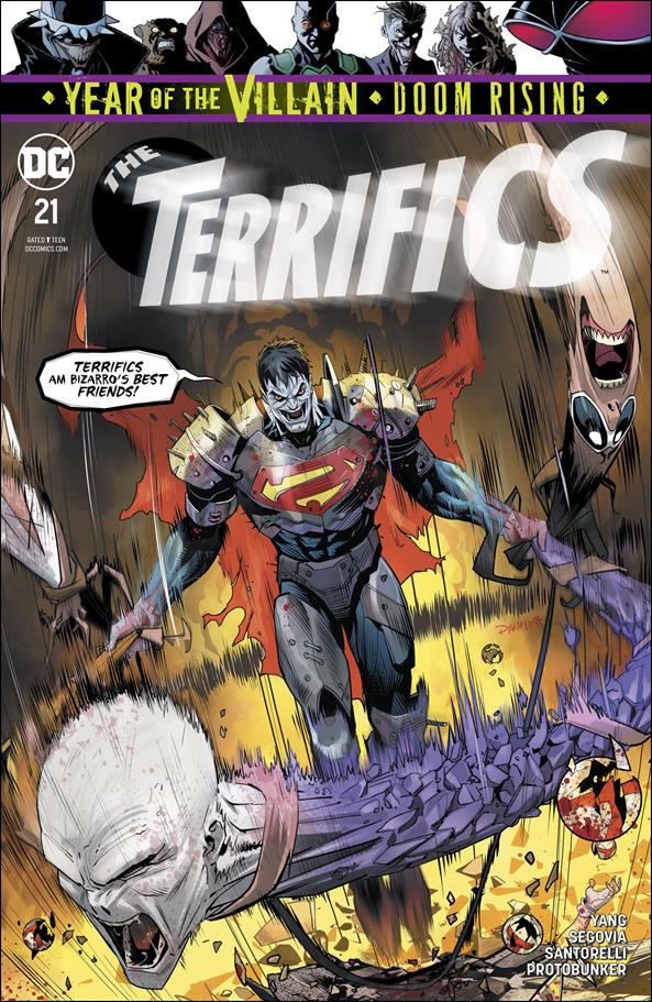 Terrifics issue 21 Dan Mora Cover