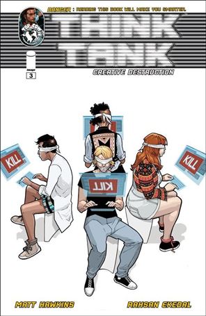 Think Tank: Creative Destruction issue 3 Blindfold Cover