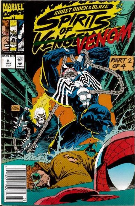 Ghost Rider/Blaze: Spirits of Vengeance issue 5-B Australian Price Cover