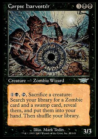 Magic the Gathering: Legions (Base Set) card 62 Corpse Harvester