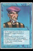 Magic the Gathering: 4th Edition (Base Set) card 94 Prodigal Sorcerer