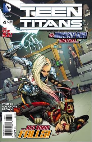 Teen Titans (2014) issue 4 Kenneth Rocafort Cover