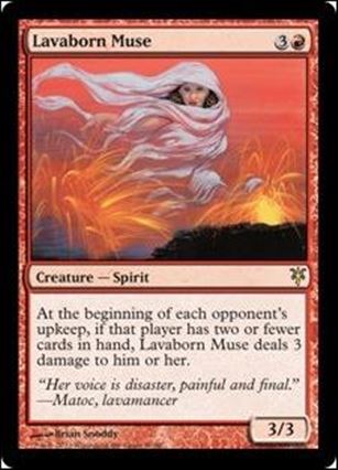 Magic the Gathering: Duel Decks: Sorin vs. Tibalt (Base Set) card 50 Lavaborn Muse
