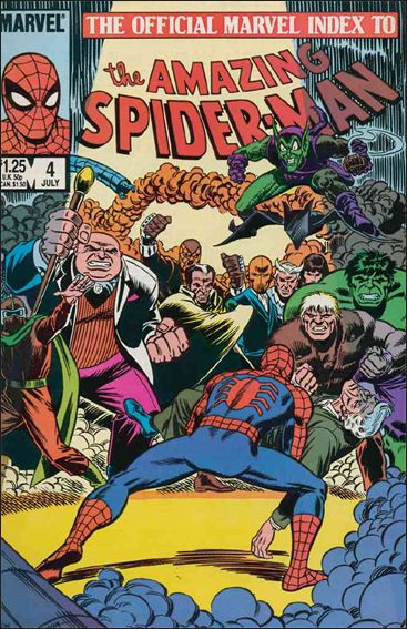 Official Marvel Index to the Amazing Spider-Man issue 4
