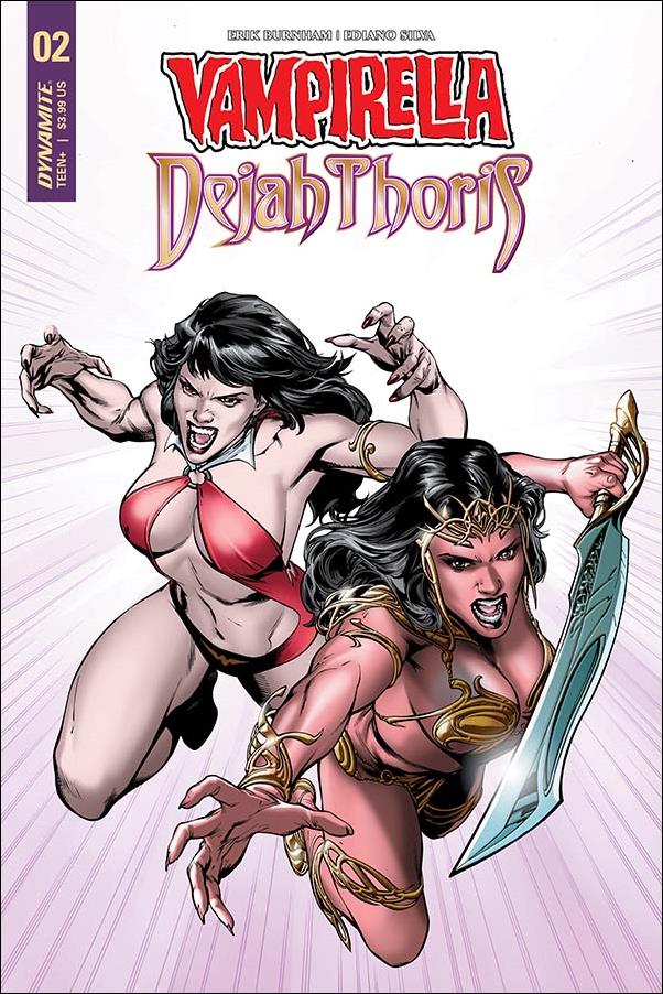 Vampirella/Dejah Thoris issue 2-C Carlo Pagulayan Cover