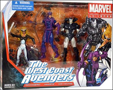 Marvel Universe (3-Packs) figure 12 West Coast Avengers 3-Pack