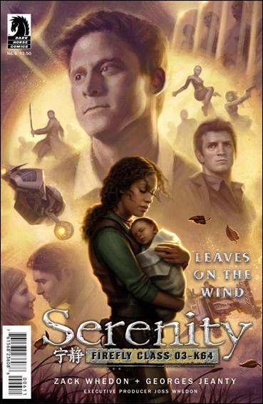 Serenity: Firefly Class 03-K64 - Leaves on the Wind issue 6 Dan Dos Santos Cover