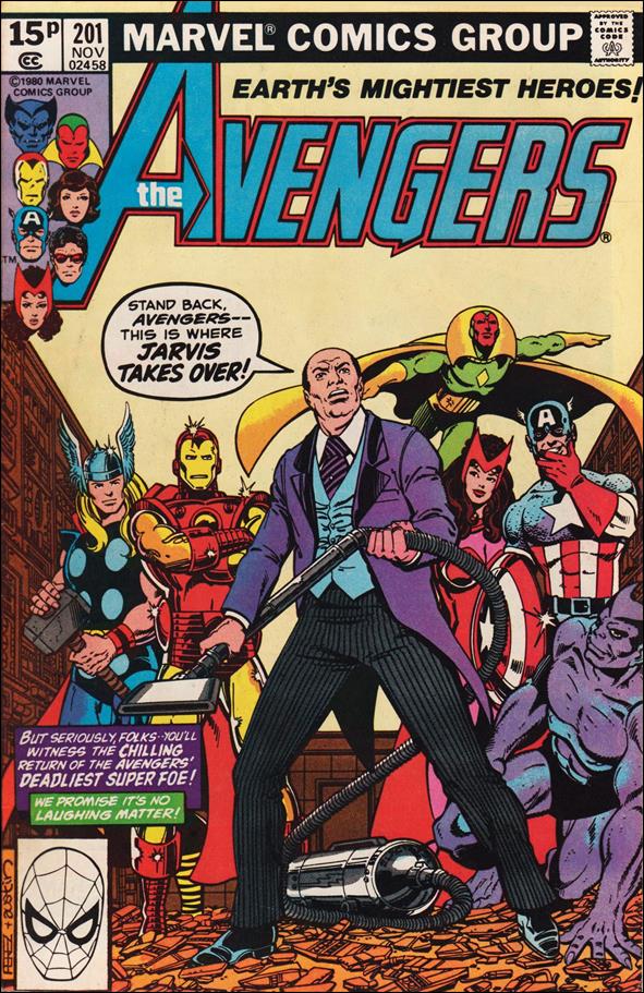 Avengers (1963) issue 201-B UK Price Cover