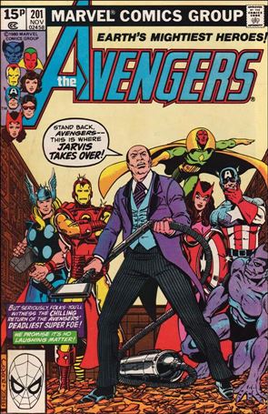 Avengers (1963) issue 201-B UK Price Cover
