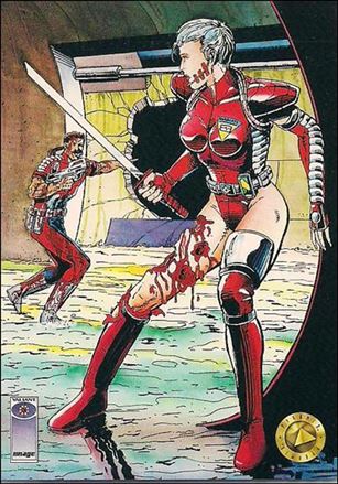 Deathmate (Base Set) card 64 Hold the Line