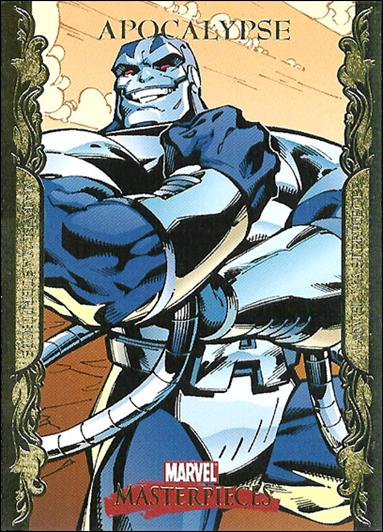 2007 Marvel Masterpieces (Parallel Gold Border Base Set) card 4 Apocalypse