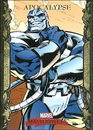 2007 Marvel Masterpieces (Parallel Gold Border Base Set) card 4 Apocalypse