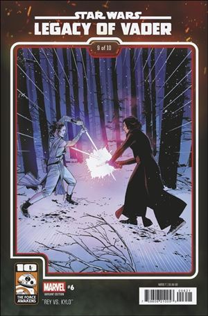 Star Wars: Legacy of Vader issue 6-B Chris Sprouse The Force Awakens 10th Ann. Cover