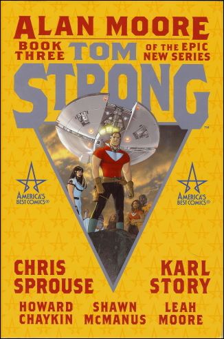 Tom Strong issue 3 Dust Jacket