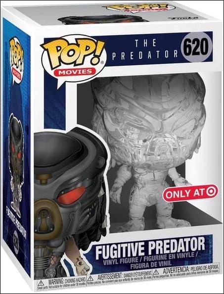 POP! Movies figure 620-F Fugitive Predator (Invisible) Target Exclusive