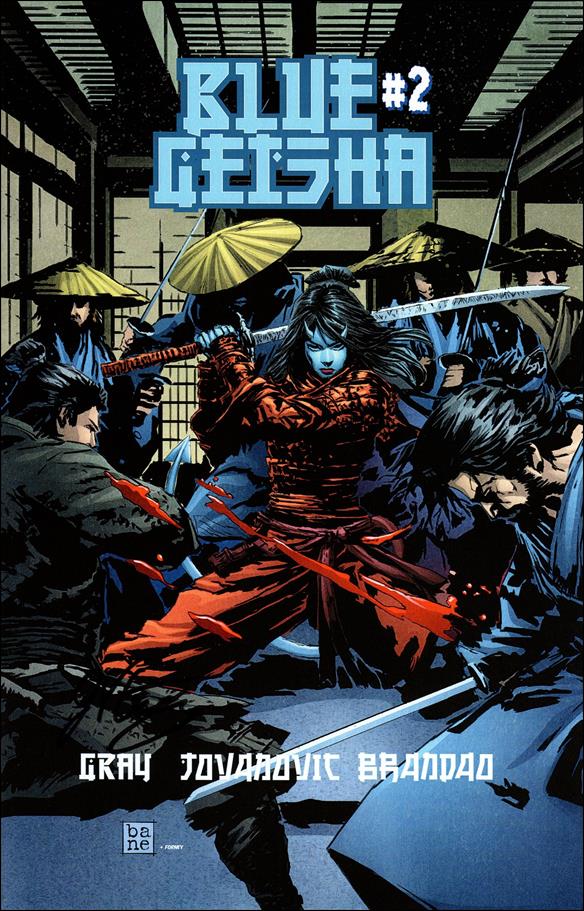 Blue Geisha issue 2 Branko Jovanovic Cover
