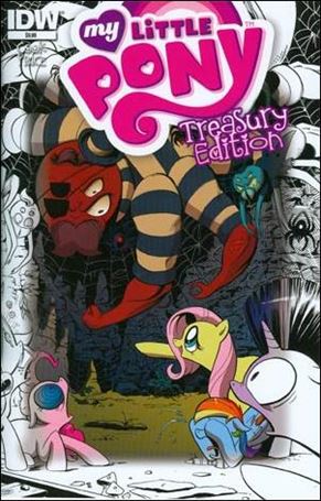My Little Pony: Color Me Treasury Edition Cover Image 1