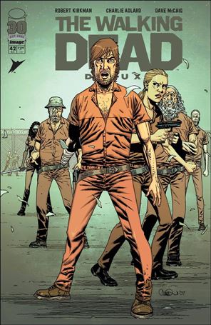 Walking Dead Deluxe issue 42-B Charlie Adlard Group Cover
