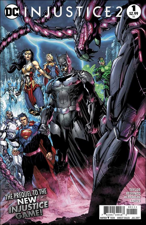 Injustice 2 issue 1 Jim Lee Cover