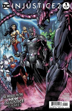 Injustice 2 issue 1 Jim Lee Cover