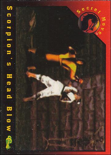 Mortal Kombat (Base Set) card 88 Scorpion's Head Blow