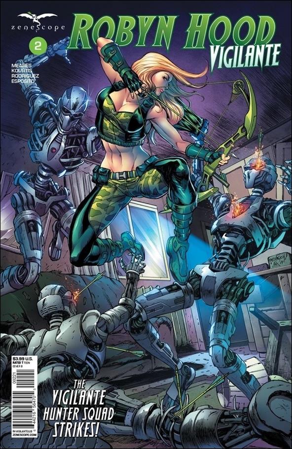 Robyn Hood: Vigilante issue 2-B Sheldon Goh Cover