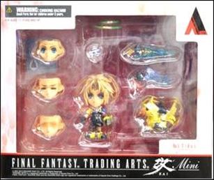 Final Fantasy Trading Arts ~ Kai ~ Minis figure 5 Tidus from Final Fantasy X with Chocobo