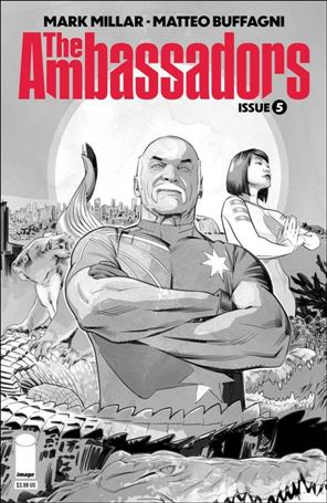 Ambassadors issue 5-B Matteo Buffagni B&W Cover