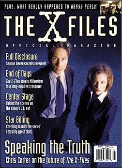 Official X-Files Magazine Volume 1 issue 12 Fox Mulder & Dana Scully Cover