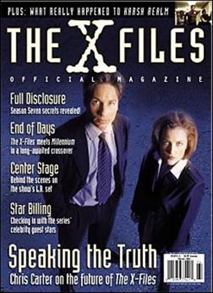 Official X-Files Magazine Volume 1 Cover Image 2