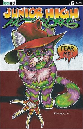 Junior High Horrors issue 6-C Sean Beck Cover
