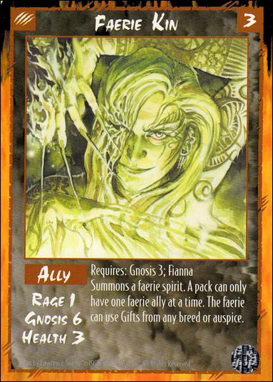 Rage Limited (Base Set) card 77 Faerie Kin 	