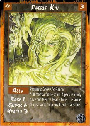 Rage Limited (Base Set) card 77 Faerie Kin 	