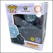 POP! Games figure 400-B Reinhardt GITD (Fall Convention Exclusive)