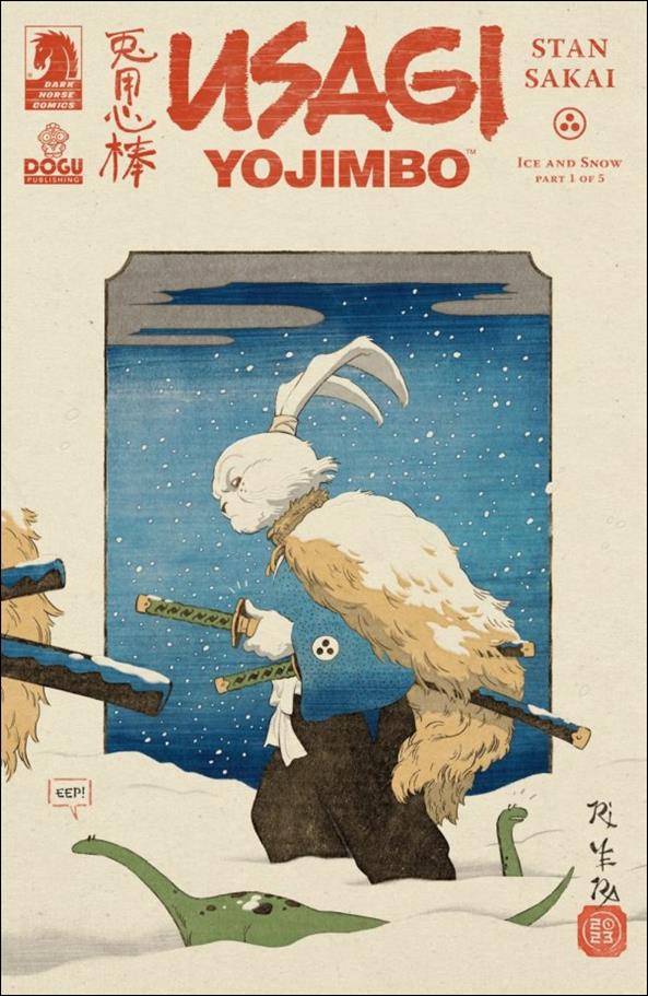 Usagi Yojimbo: Ice and Snow issue 1-C Paolo Rivera Cover