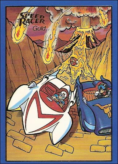Speed Racer (Gold Foil Subset) card 8 The Fire Race