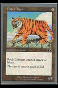 Magic the Gathering: Unglued (Base Set) card 78 Paper Tiger