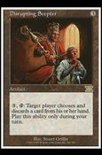 Magic the Gathering: 6th Edition (Base Set) card 281 Disrupting Scepter
